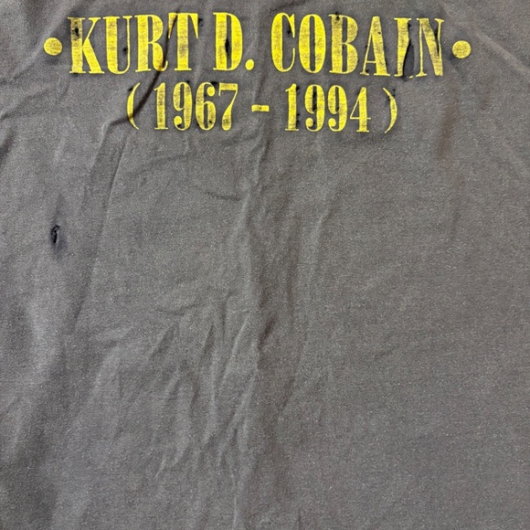 Vintage Kurt Cobain T-Shirt - Picture 5 of 5